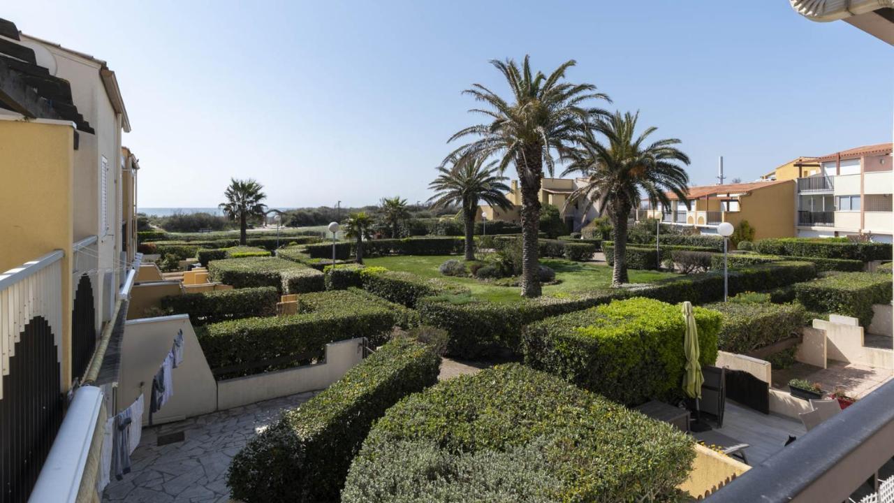 Aquaplage- 126- Appart Vue Jardin- 4 Pers Agde Bagian luar foto